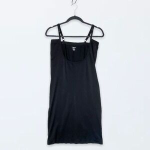 AVENUE BODY Black Seamless Shaper Slip 2X